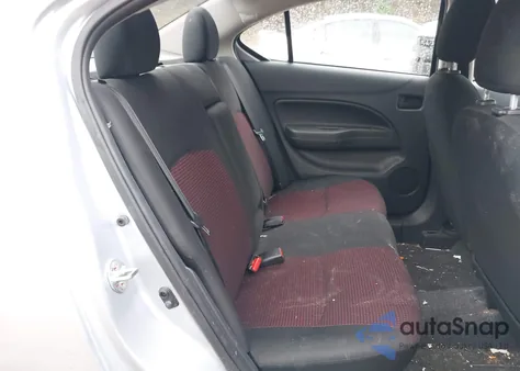 2024 Mitsubishi Mirage G4 Black Edition from USA, damaged, VIN ML32FUFJXRHF02713